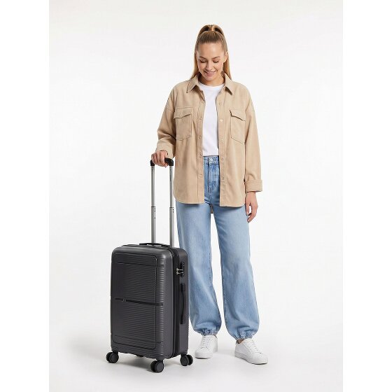 Benzi 5899 4 wielen Trolley M 57 cm met uitbreidingsplooi