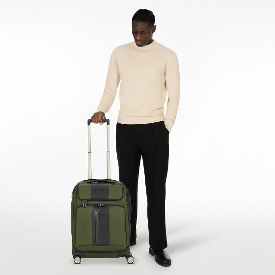 Piquadro Brief 2 4 wielen Cabinewagen 55 cm