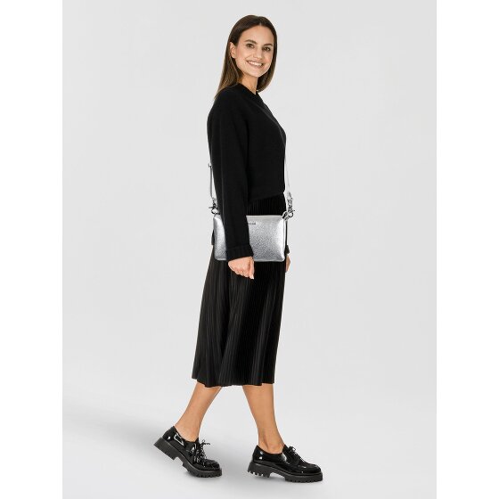 Mandarina Duck Mellow Metal Schoudertas Leer 23 cm