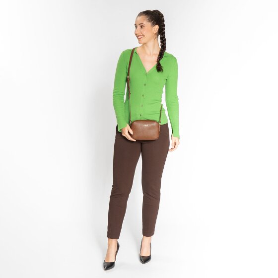 Lazarotti Bologna Leather Schoudertas Leer 19 cm
