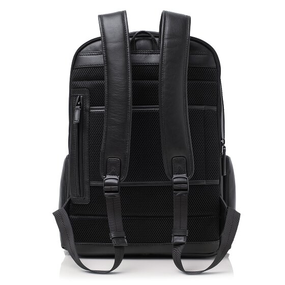 Castelijn & Beerens Nappa X reisrugzak RFID leer 43 cm laptop compartiment