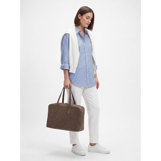 Boss Axell Weekender reistas Leder 45 cm