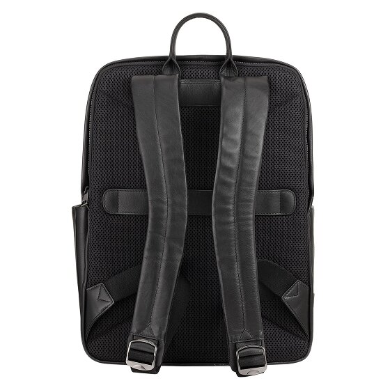 DuDu Sydney Dagrugzak Leer 42 cm Laptop compartiment