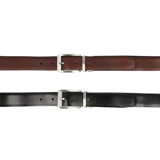 Ted Baker Omkeerbare riem leer