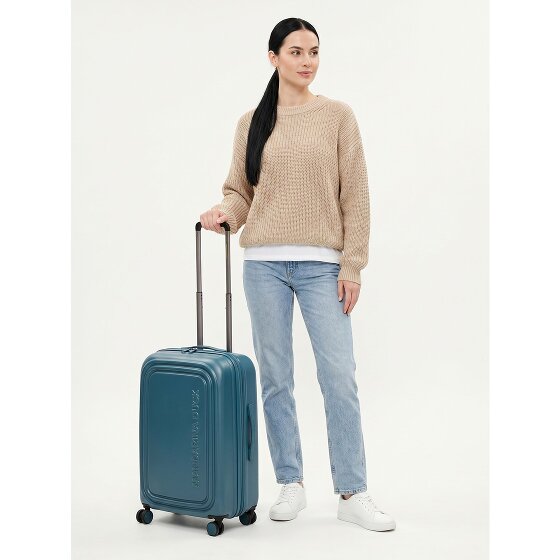 Mandarina Duck Logoduck + 4 wielen Trolley M 69 cm