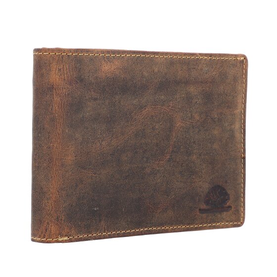 Greenburry Vintage lederen ID etui 14 cm
