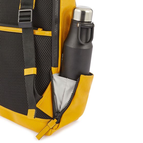 Piquadro Harper Rugzak RFID Leer 40 cm Laptopcompartiment