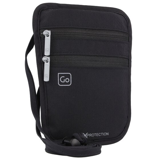 Go Travel Portemonnee + Geldriem Borstzakje RFID 12,5 cm