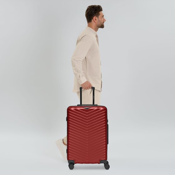 Redolz Essentials 18 4 wielen Trolley 66 cm met uitbreidingsplooi