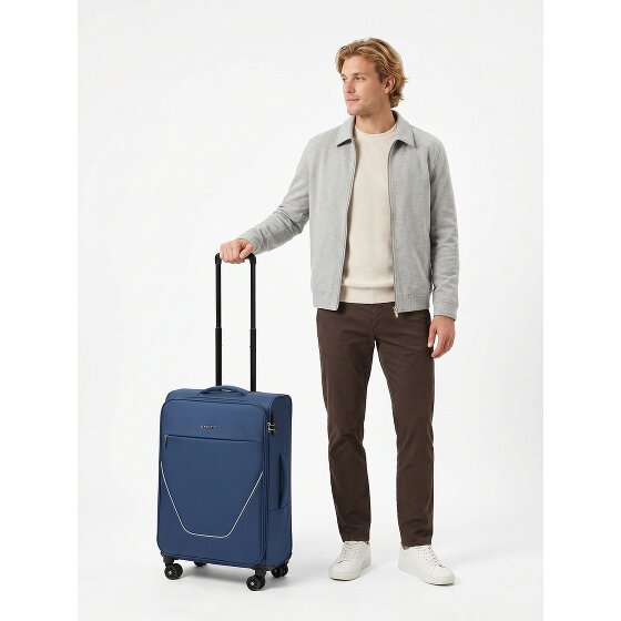 Stratic taska 4 wielen Trolley M 65 cm met uitbreidingsplooi