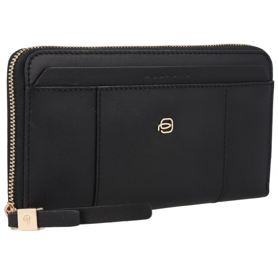 Piquadro Circle Portemonnee RFID-bescherming Leder 19 cm