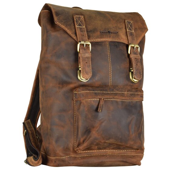 Greenburry Vintage Retro Rugzak Leer 42 cm