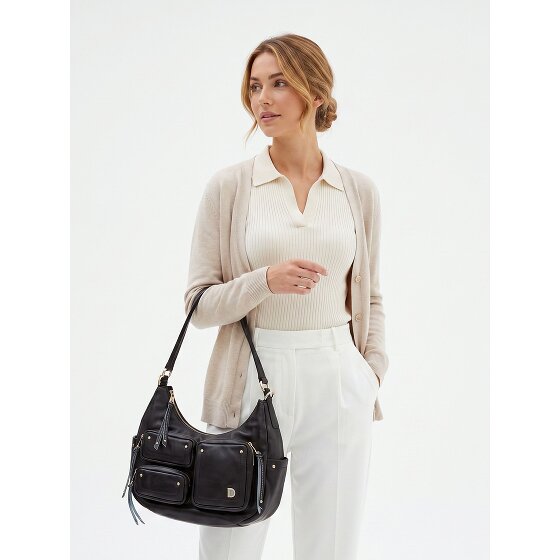 DuDu Pocket Schoudertas Leder 30 cm