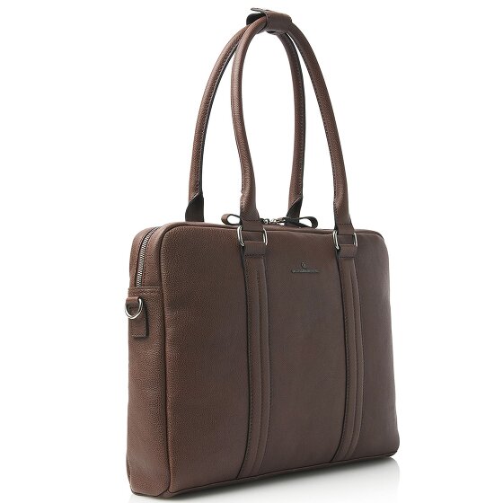 Castelijn & Beerens Linee Mirjam Schoudertas Leer 40 cm Laptop compartiment