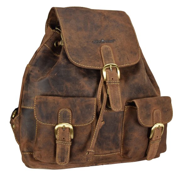 Greenburry Vintage City rugzak leer 35 cm
