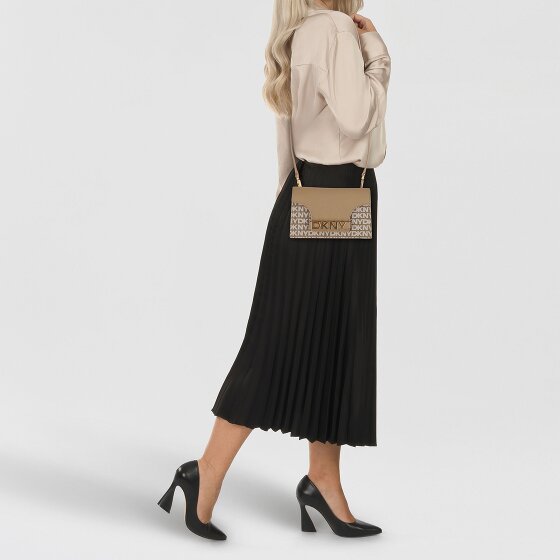 DKNY Avril Schoudertas Leer 19 cm