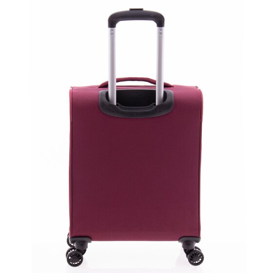 Gladiator 3700 4 wielen Cabinewagen 55 cm met uitbreidingsplooi Gladiator 3700 4 wielen Cabinewagen 55 cm met uitbreidingsplooi