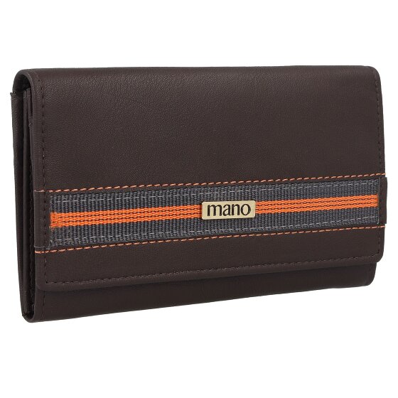mano Don Leonardo Portemonnee RFID Leer 16 cm