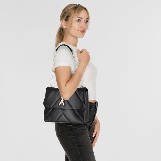 Patrizia Pepe Fly Padded Schoudertas Leer 31 cm