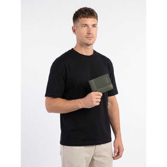 Piquadro Sync Portemonnee RFID-bescherming Leder 12.5 cm