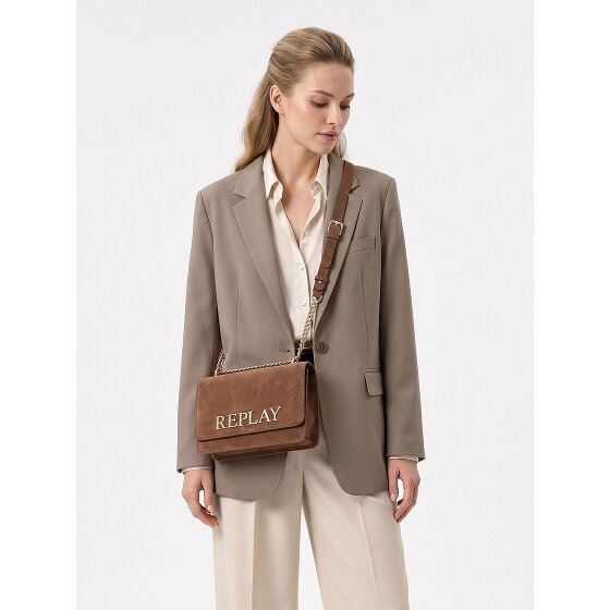 Replay Crossbody tas Leder 24.5 cm