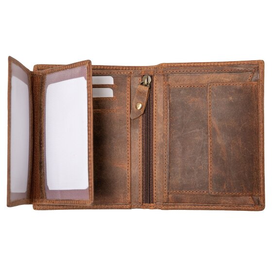 Alassio Lederen portefeuille 9,5 cm Alassio Lederen portefeuille 9,5 cm