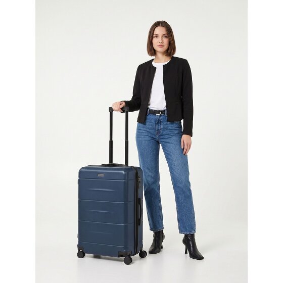 Police London 4 wielen Trolley 74 cm met uitbreidingsplooi