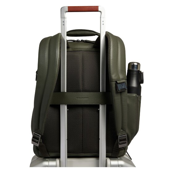 Piquadro Modus Speciale Rugzak Leer 40 cm Laptopcompartiment