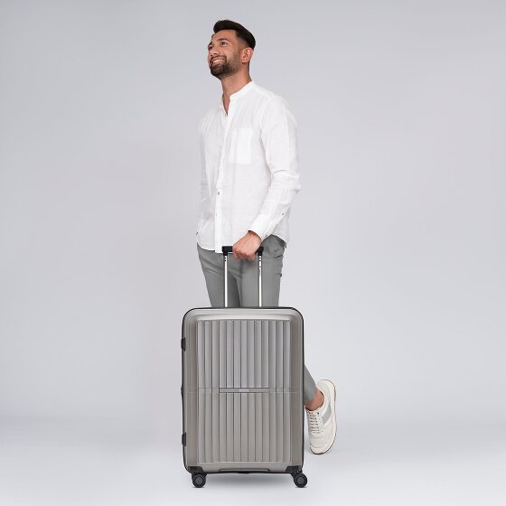 Pactastic Collection 01 4 wielen Trolley M 67 cm met uitbreidingsplooi