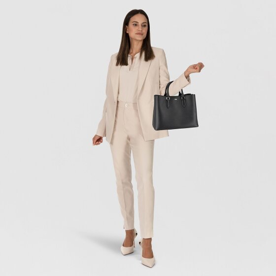 Boss Alyce Shopper Tas Leer 35 cm Laptop compartiment