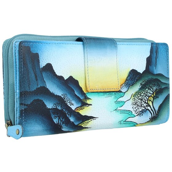 Greenland Nature Art+Craft Portemonnee RFID Leer 20 cm