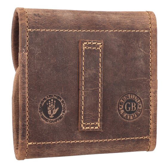 Greenburry Vintage jachtbuidel leer 11 cm