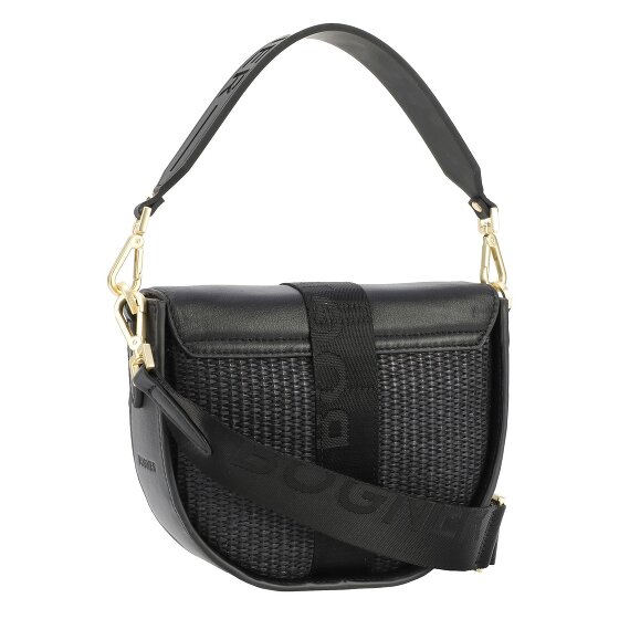 Bogner Zuoz Rafia Cassy Schoudertas Leer 21 cm
