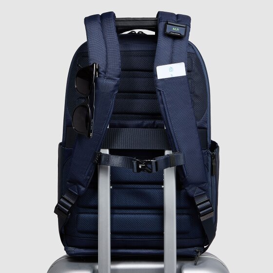 Piquadro Orion Zakelijke rugzak RFID-bescherming 43 cm Laptop compartiment