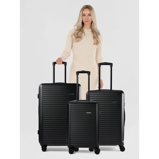 Nowi Grand Canaria Koffer 4 wielen set 3pc. met dubbele wielen