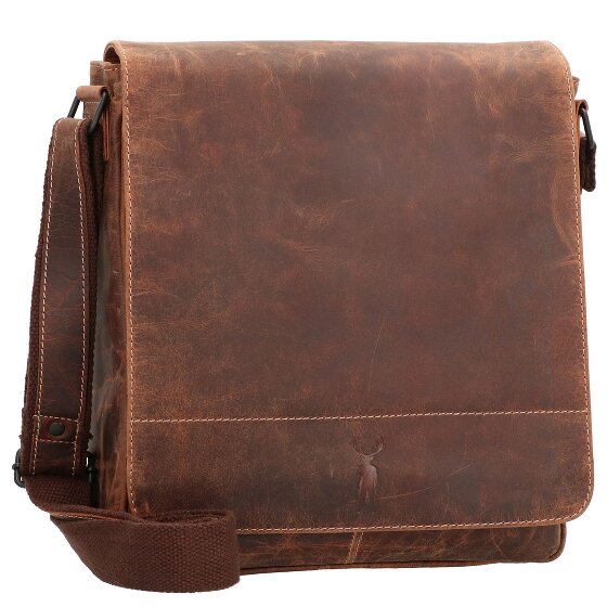Jack Kinsky Baltimore 4 Schoudertas Leer 28 cm