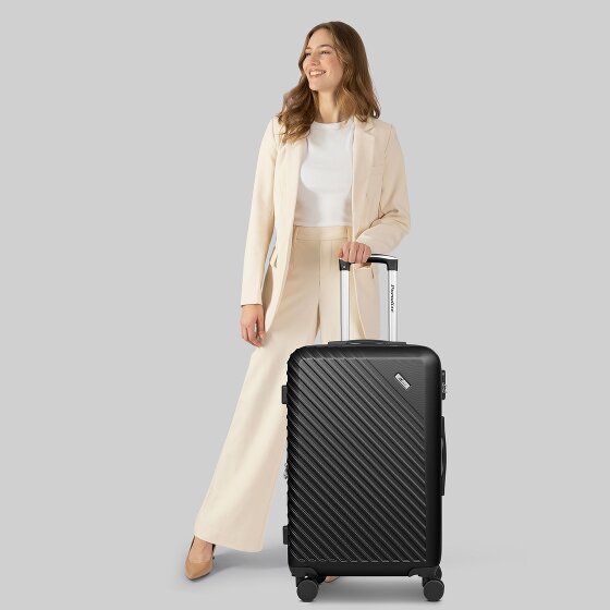 Check.In Paradise 2.0 4 wielen Trolley M 68 cm met uitbreidingsplooi