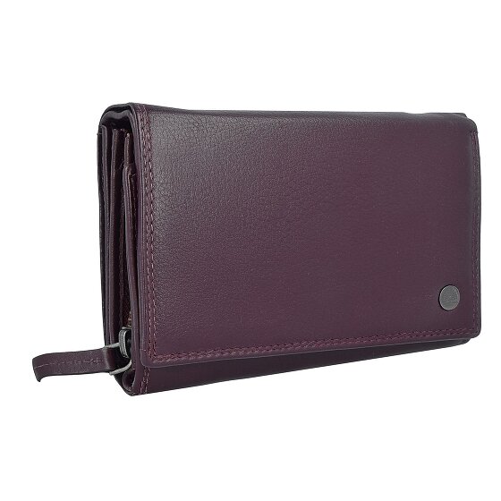 Greenburry Sponsachtig portefeuille leer 15,5 cm