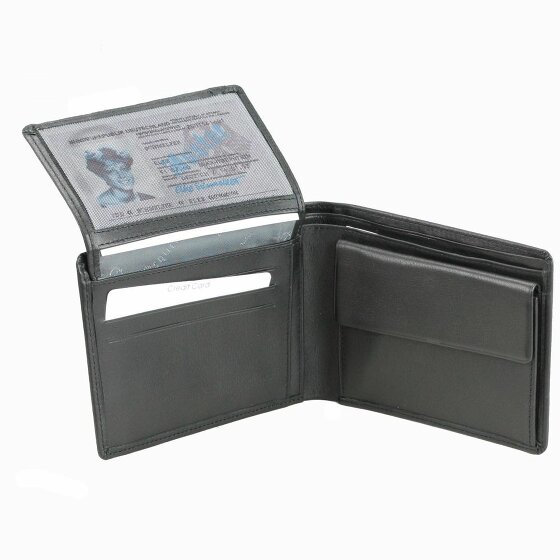 Esquire Logo Portemonnee Leer 13 cm
