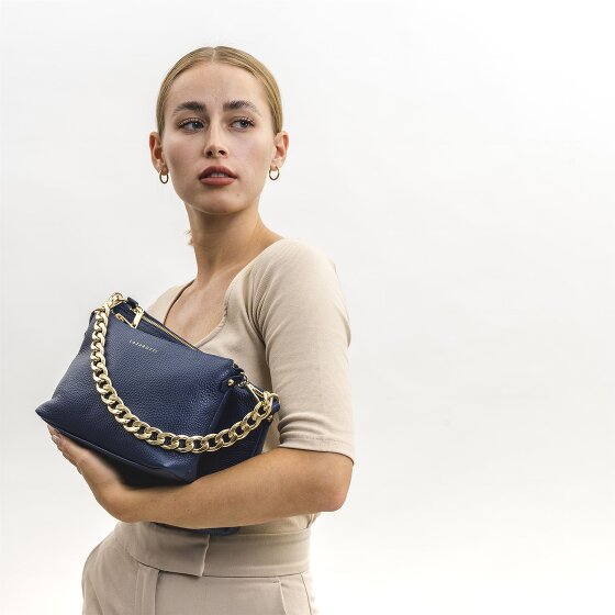 Lazarotti Milano Leren Schoudertas 26 cm