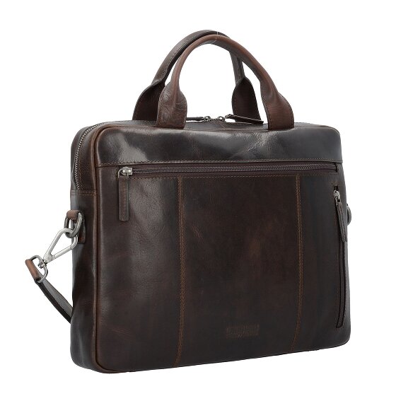 Leonhard Heyden Roma aktetas Leer 37 cm Laptopvak