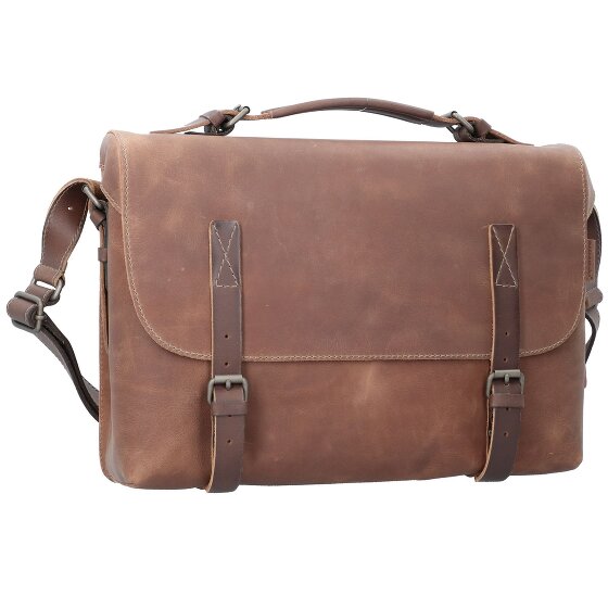 aunts & uncles Good Old Friends Fella Leren Aktetas 37 cm Laptopcompartiment