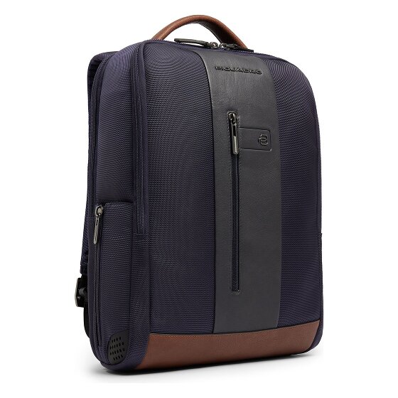 Piquadro Brief Zakelijke rugzak RFID-bescherming 41 cm Laptopvak
