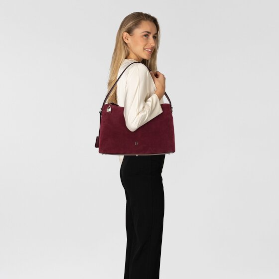 AIGNER Delia Schoudertas Leer 44 cm