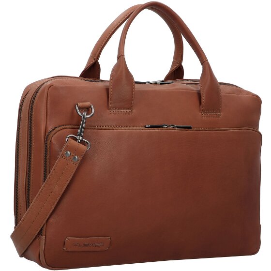 Plevier Structure Petronas Koffer Leer 40 cm Laptop compartiment