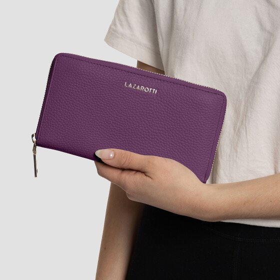 Lazarotti Bologna Leather Portemonnee Leer 19 cm