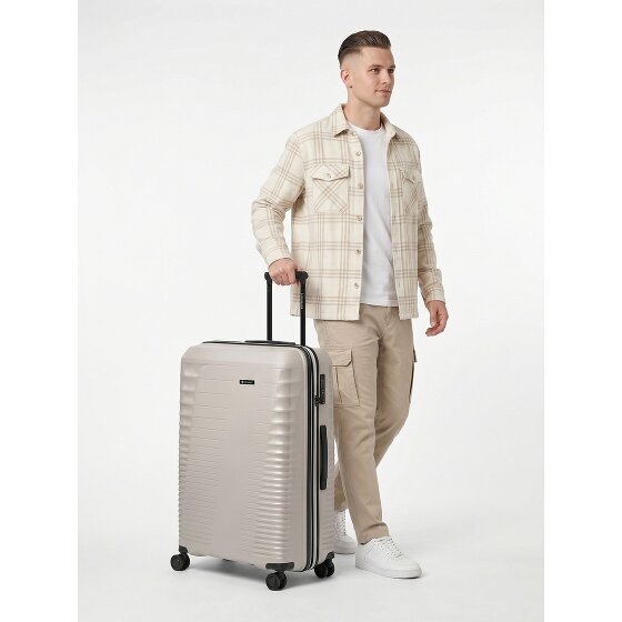 Farmhood Straw Edition 4 wielen Trolley 77 cm met uitbreidingsplooi