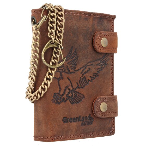 Greenland Nature Montenegro Portemonnee RFID-bescherming Leder 2 cm