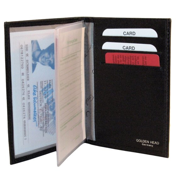 Golden Head Colorado Identiteitskaart etui RFID Leer 8,5 cm