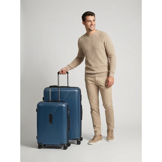 Redolz Essentials 14 4 wielen Kofferset 2-delig met uitbreidingsplooi